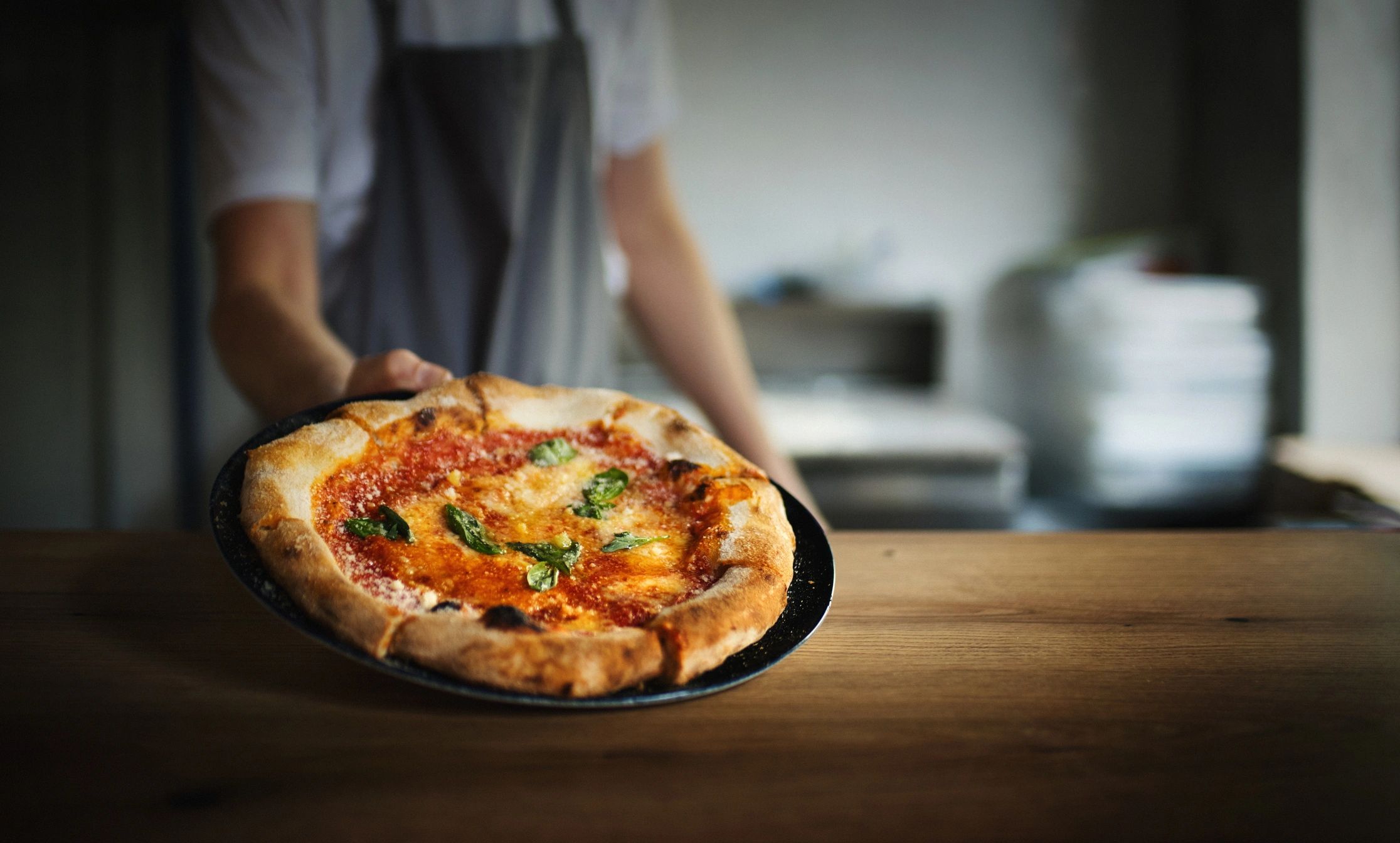 Prosciutto & Arugula Artisan Pizza