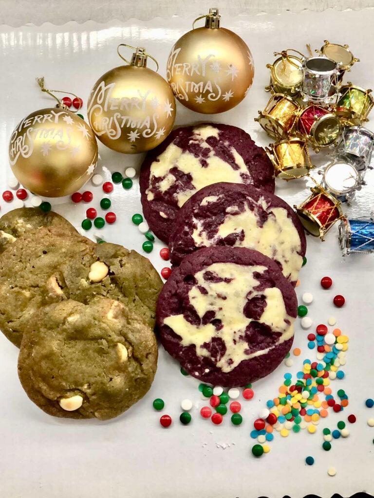 Red Velvet Crumble Cookies Dozen